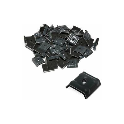 Twistec® Kalotte für Profil ds 20/115 mit Moosgummidichtung 7016 anthrazit 100 Stück/ Paket Image