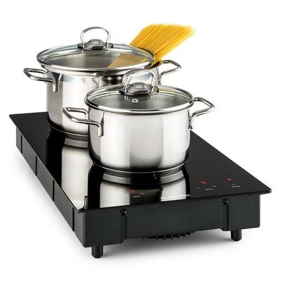 Klarstein Klarstein Induktionskochfeld, Kochplatten 2er Elektrisch, Moderne Kochplatte,