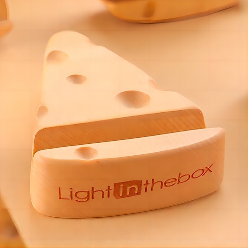 1 Stück, Flaschenöffner aus Holz, Handyhalter aus Holz, Flaschenöffner, Raumdekor Image