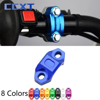 Motorcycle Handle Bar Clamp Cover Clutch Brake Master Cylinder Clamp For Honda Kawasaki Suzuki Yamaha KTM 690 950 990 1190 1290