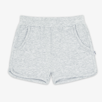 Light Heather Gray Dolphin Shorts - 5