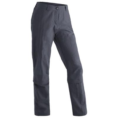 Maier Sports - Women's Nicole Capri - Zip-Off-Hose Gr 36 - Regular blau/grau Image