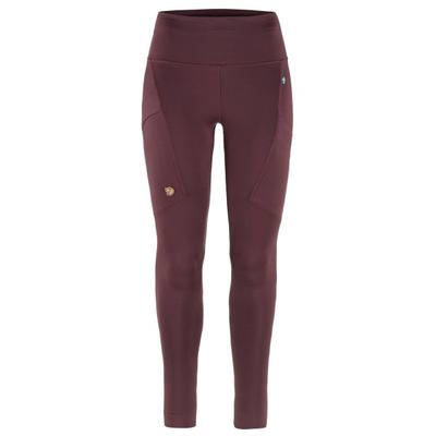 Fjällräven - Women's Abisko Tights - Leggings Gr M braun/lila Image