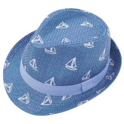 maximo - Kid's Mini Boy Trilby Boat - Hut Gr 51 cm blau Image