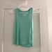 J. Crew Tops | J. Crew Aqua Sheer Breezy Lightweight Linen Workout Tank Top Size Xs Like New | Color: Blue/Green | Size: Xs