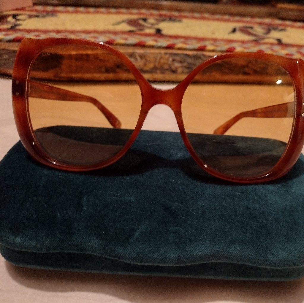 Gucci Accessories | Gucci Sunglasses | Color: Brown | Size: 56-17-145