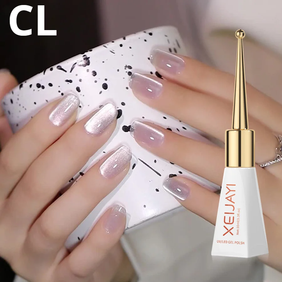 XEIJAYI 10ML Cat Eye Gelpoliermittel Blau Glitzer Magnetgel Pintauñas Semipermanentes Hybrid Nagellack Maniküre Produkte Image