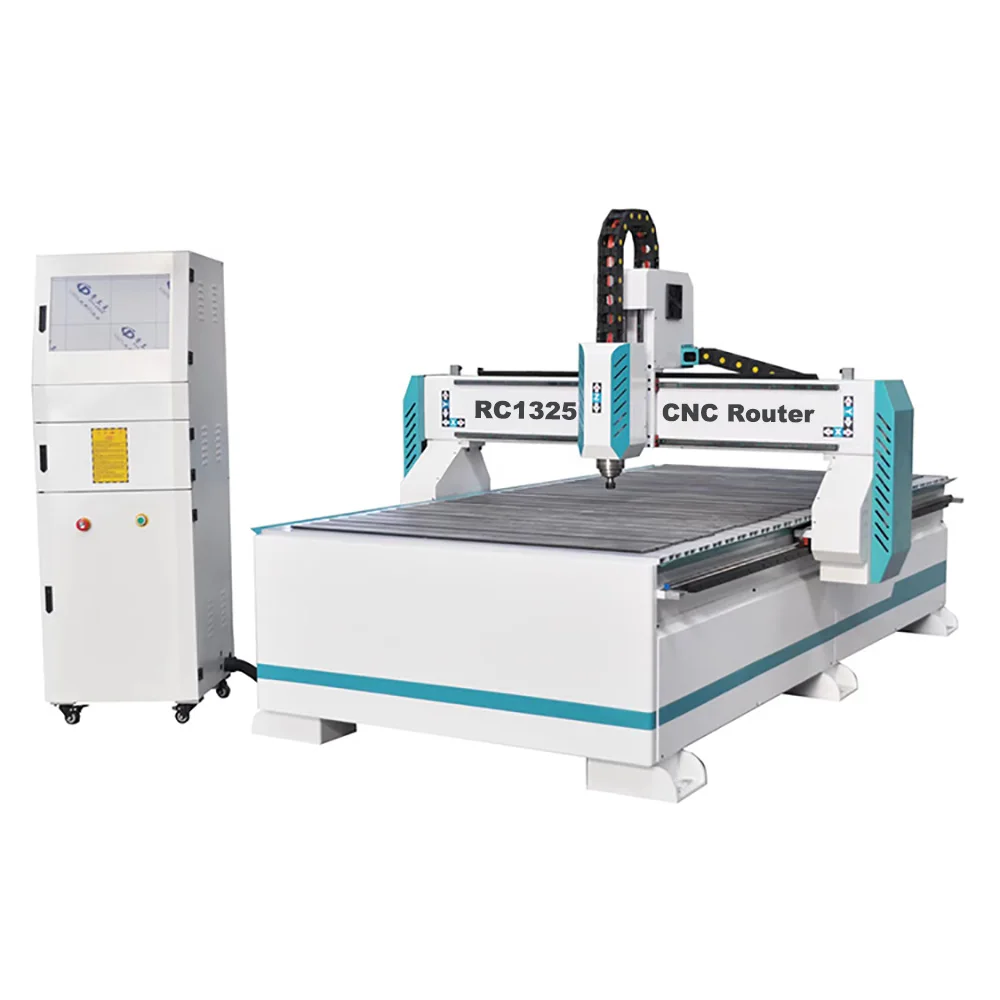 3d holz bearbeitung cnc router maschine holzschnitz maschine für holz mdf acryl heißer verkauf 1300*2500mm 4 x8ft 3d cnc schneider Image