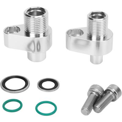 Eosnow LS AC-Kompressor-Adapteranschlüsse 8AN 10AN 451-1105 Ersatz für Denso 10S17F 10S20F