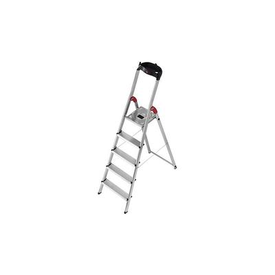 Stehleiter 5 Stufen - Maximale Arbeitshöhe 3.06m - 8505-001 Image