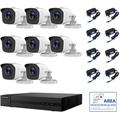 Kit videosorveglianza Hikvision dvr 8 canali 8 telecamere 4 mpx