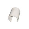 Cf clips pvc bianco per serre PZ.100 - per tubi da MM.20