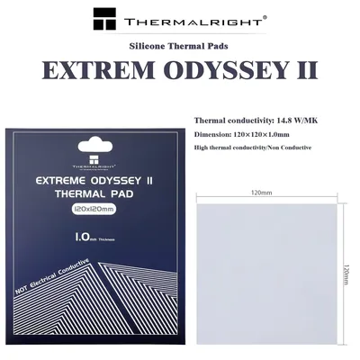 Thermalright ODYSSEY Ⅱ Heat Dissipation Silicone Pad CPU GPU Graphic Card Thermal Pad Motherboard