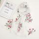 Women's Scarf Cherry Blossom Print Lightweight Soft Pink Floral Breathable Casual Office Evening One Size Fits All Spring Autumn Accessories