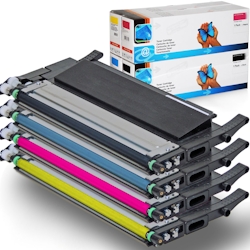 4 Toner Set für Xpress SL C 430 Series D&C-Tonerkassetten alle Farben CLT-P404C kompatibel SL-C430 Series