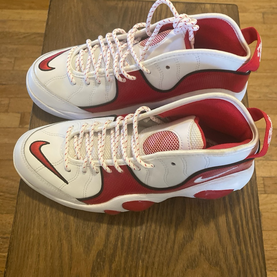 Nike Shoes | Brand New In The Box Nike Men’s Sneakers Size 8 Nike Air Zoom Flight 95. | Color: Red/White | Size: 8