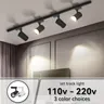 Binario per luci a binario a Led 110-220V lampada a binario a soffitto COB 20W 40W illuminazione per