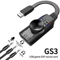 Scheda audio a 7.1 canali Interfaccia audio USB Adattatore per cuffie Scheda audio Scheda audio da gioco professionale per microfono Altoparlante PC portatile