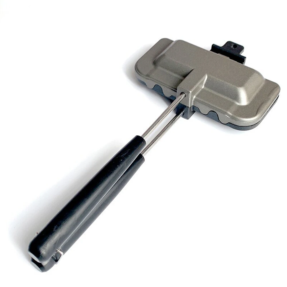 Abnehmbare Sandwich-Backform doppelseitige Hot Dog Toaster Panini-Presse für Pfannkuchen Omeletts Toast Image