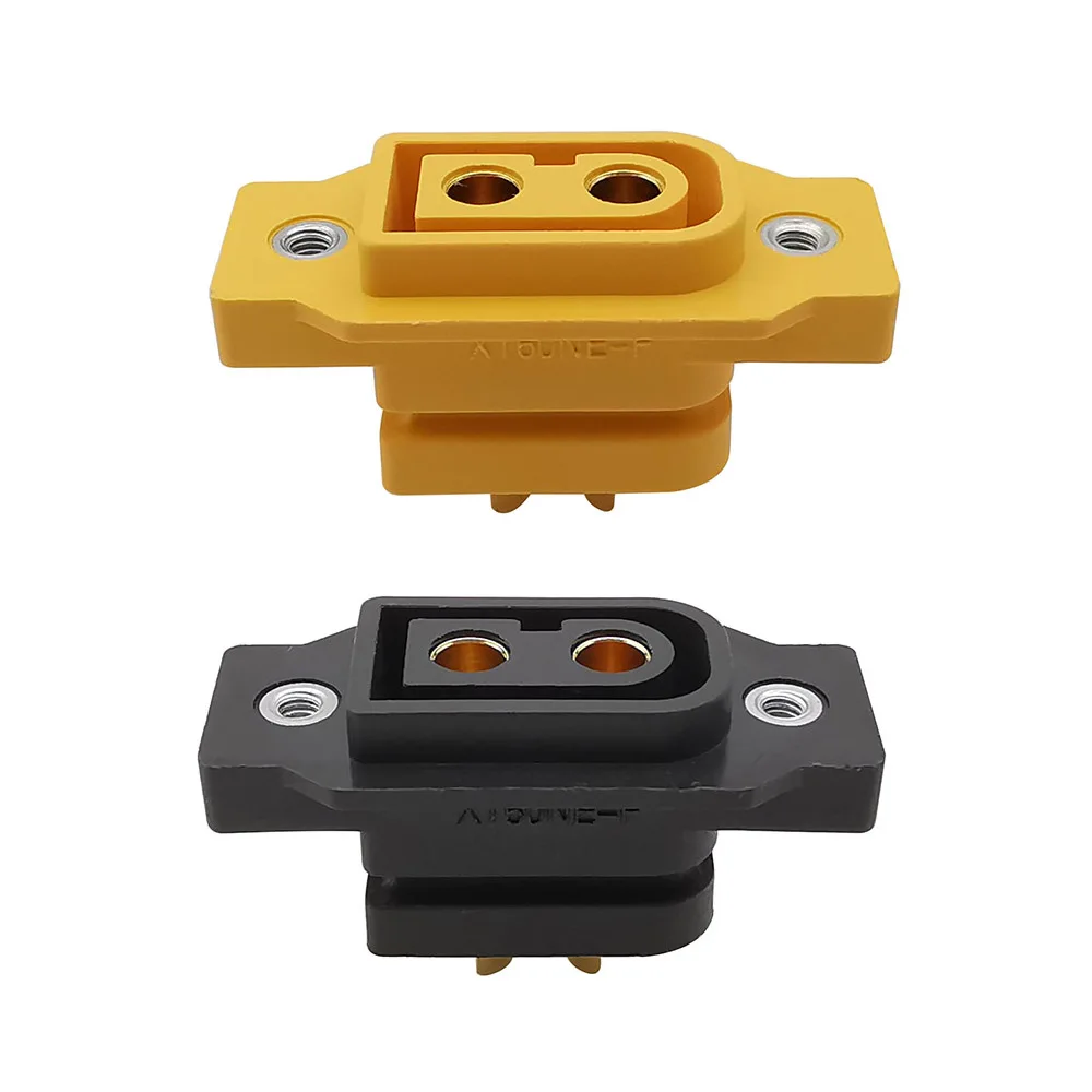 1pcs xt60 XT60E-F weiblich gold/messing ni plattiert stecker stromst ecker batterie anschluss adapter großer strom für diy rc auto Image