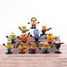 Kawaii Capsule Toys pour enfants Gru Miniones Haus 3D Eye Miniones méprisables Figurines