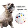 Indestructible Dog Chew Toy - Interactive Ball For Aggressive Chewers!