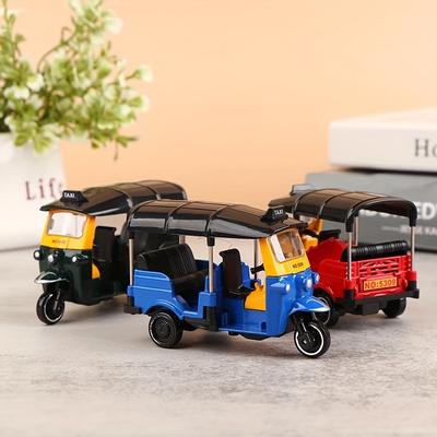 1pc 1:43 Alloy Tricycle Retro Thai Tricycle Simula...