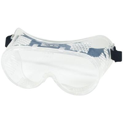 Westfalia - Vollsichtschutzbrille mit Ventilation pc 1 mm, mit verstellbarem Kopfband, en 166