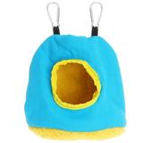 Conure House for Sleeping Hanging Bird Cage Guinea Pig Toys Bedding Hammock Parrot Cone Tail