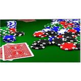 AKFOMEE Poker Texas Hold em Cards Chips 500 Pieces Jigsaw Puzzle Educational Games for Family Game