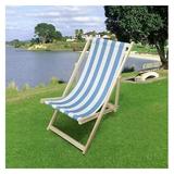 34 H Outdoor Folding Reclining Beach Sun Patio Chaise Lounge Chair Pool Beige