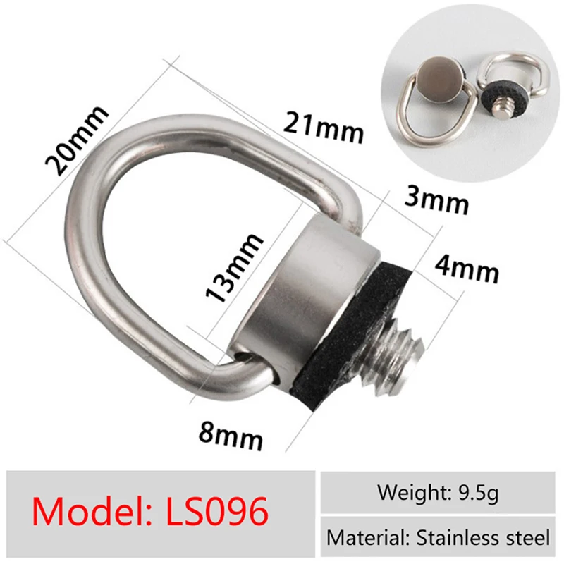 1/4 Strap Schraube D Ring Kamera Schraube Montieren 1/4 Zoll Schnell Release Platte Schraube Adapter Für Die Kamera Fotografie Zubehör