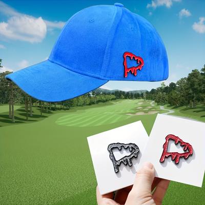 1pc Outdoor Golf Sports Personality Hat With Metal...