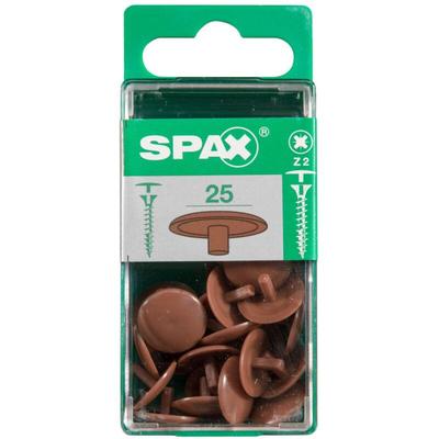 Abdeckkappen rehbraun zum stecken - 25 Stk. Abdeckkappen - Spax Image