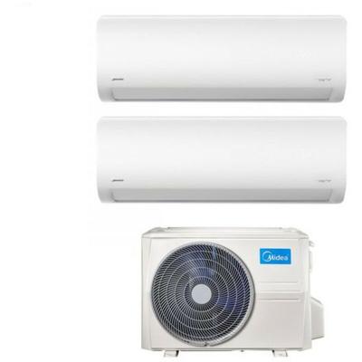 midea dual split inverter klimagerät xtreme 9+12 serie mit m2od-18hfn8-q r-32 wi-fi integrated