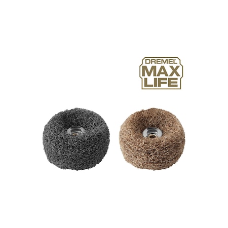 DREMEL EZ511HP Abrasive Buff,Ball,Head Dia:1 3/16"