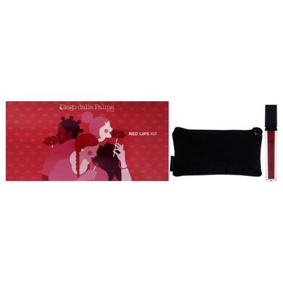 Red Lips Kit by Diego Dalla Palma for Women - 3 Pc...