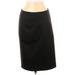 Liverpool Los Angeles Casual Skirt: Black Solid Bottoms - Women's Size Small