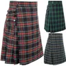 Kilt scozzese tradizionale scozzese da uomo 100% jins katun Kilt hibrida kotak Modern limit Tartan