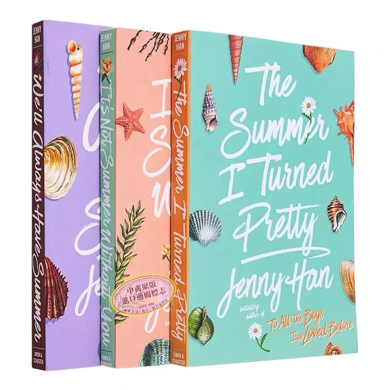 Im Sommer wurde ich hübscher Autor Jenny Han. Isabel "Bauch" Conklin Roman Buch Jugend Romantik Fiction Bücher Image