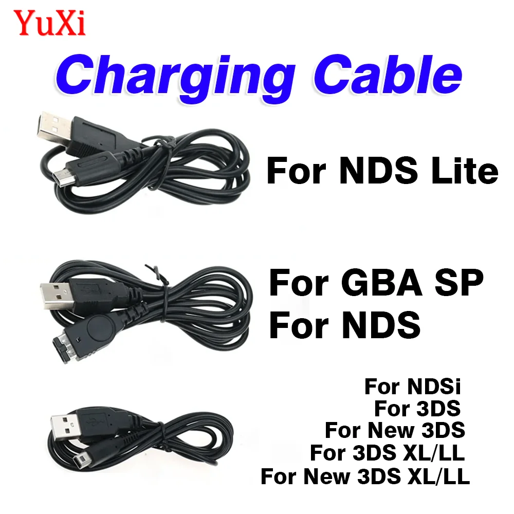 1 stück USB Ladegerät Power Kabel Linie für Nintend DS Lite DSL NDSi NDS Ladekabel Draht Für GBA SP Für 3DS XL Neue 3DS Spiel Image