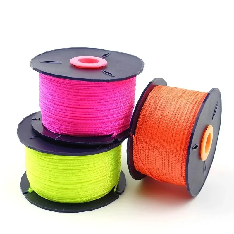 100 m geflochtene Nylon-Einmacherschnur, Bauernschnur, Kreideseil, Abriebrot, schimmelresistent, Mauerwerk, Heimdekoration, Basteln, Gartenarbeit Image