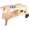 Outdoor-Spielküche SMALL FOOT Spielküchen beige (natur, grün) Kinder Kinderküchen Zubehör