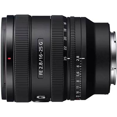 SONY Zoomobjektiv "SEL-1625G FE 16-25mm f2,8 G" Objektive für Sony APS-C & Vollformat Kameras, A7-Serie, A6000-Serie, ZV-E-Serie schwarz