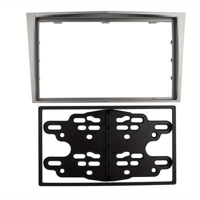 TEMU Double 2 Din Frame For Antara Fascia Dash Installation Trim Kit Face Plate Android Player Bezel Stereo Panel Image