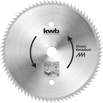 KWB - Kreissägeblatt 350 x 30 mm, Made in Germany, feiner präziser Schnitt, Sägeblatt geeignet für Image