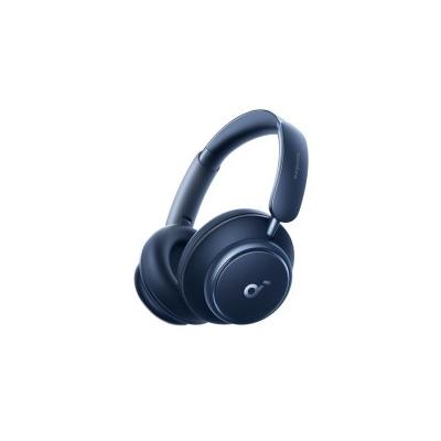 Anker Space Q45 Kopfhörer Verkabelt & Kabellos Kopfband Anrufe/Musik USB Typ-C Bluetooth Blau