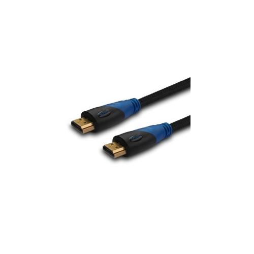 Savio CL-49 HDMI-Kabel 5 m HDMI Typ A (Standard) Schwarz, Blau