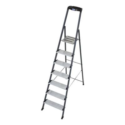 Krause Stehleiter »MONTO Securo« 7 Stufen silber, 230 cm