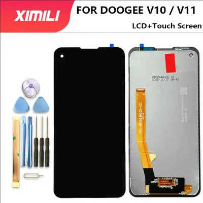 6.39 Inch New Original DOOGEE V10 LCD Display+Touch Screen Digitizer Assembly100% Tested for V11